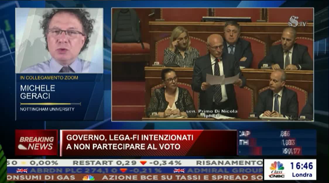 Il Prof. Geraci sulla crisi di Governo e la situazione del Paese - 20 luglio 2022