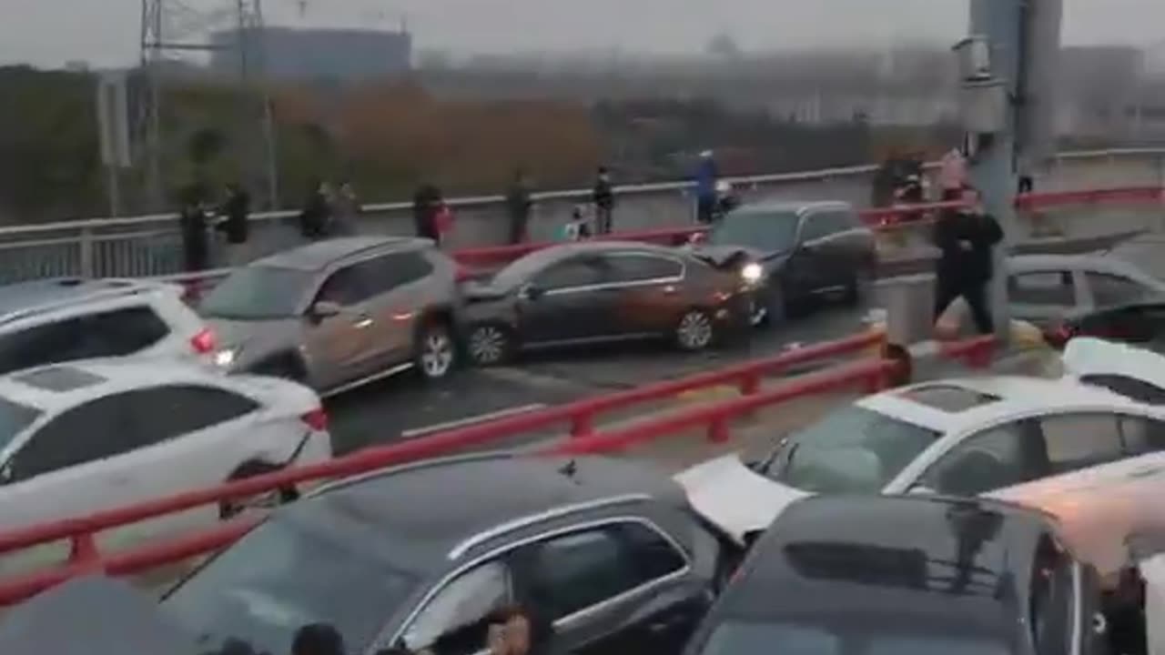 Icy Roads, China