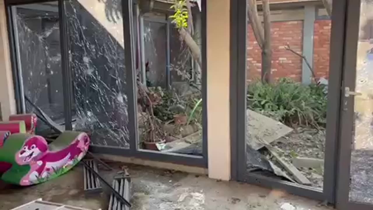 A missile fell directly into Barzilai Hospital in Ashkelon