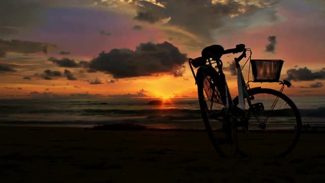 BEAUTIFUL SUNSET, OCEAN SOUNDSRELAXING SLEEP MUSICSPA, STUDY MUSIC (10 Min