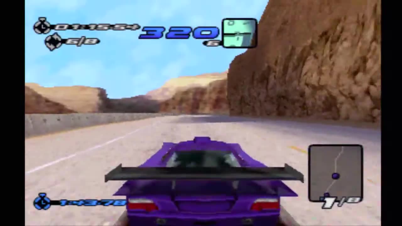 Need For Speed 3 Hot Pursuit | Redrock Ridge 14:26.59 | Race 207