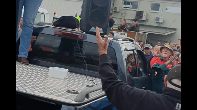 A Howl of a Protest - Otorohanga, July 16, 2021