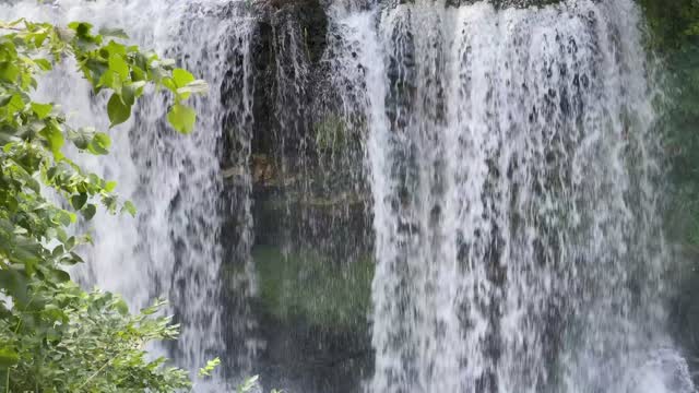 Beautiful Vermillion Falls in Minnesota