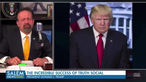 Trump discusses Truth Social and says he will not go back to Twitter.