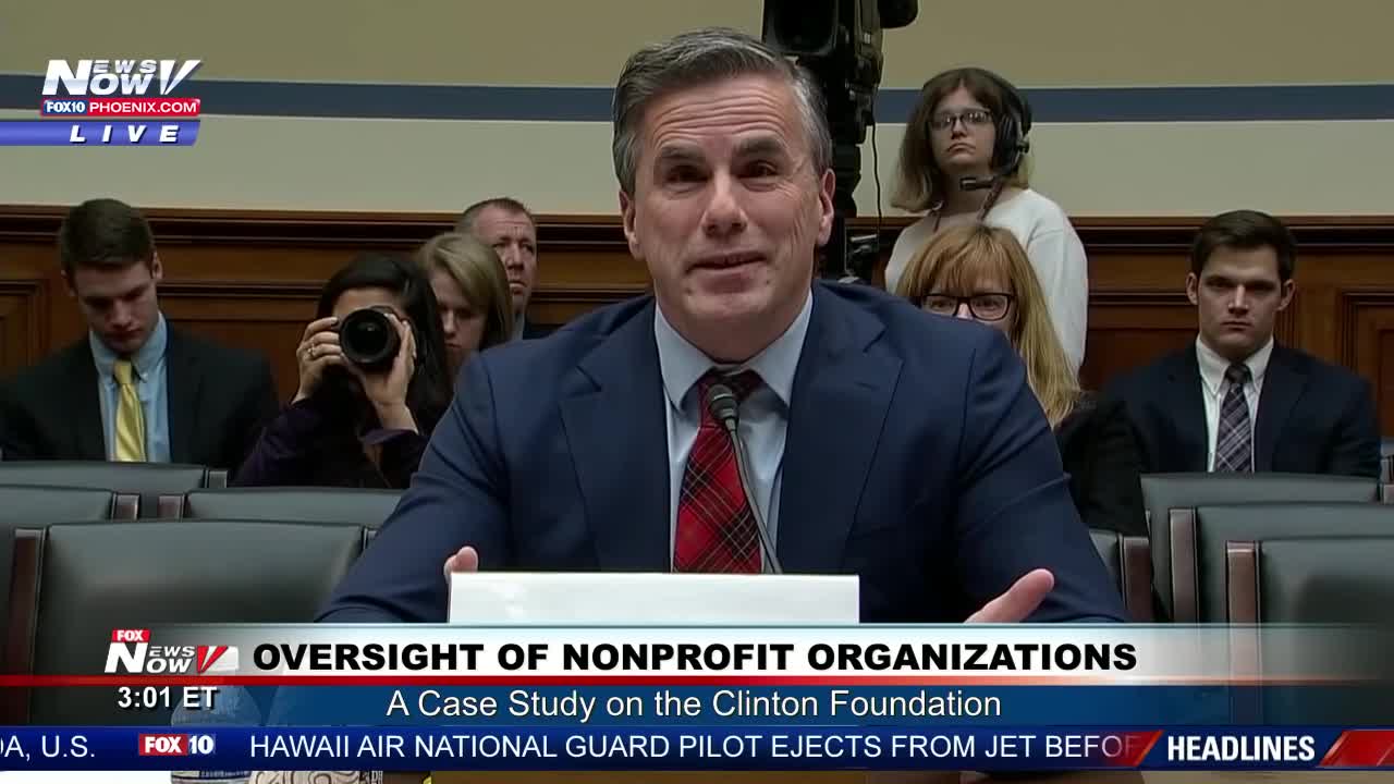 US House Hearing on the Clinton Foundation