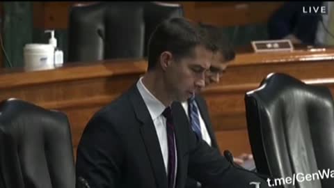 Senator Tom Cotton Tells AG Garland he "Should Resign in Disgrace" Full Exchange