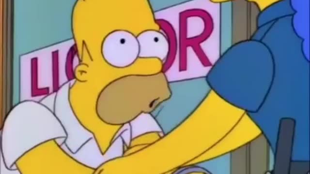 Homer gets arrested