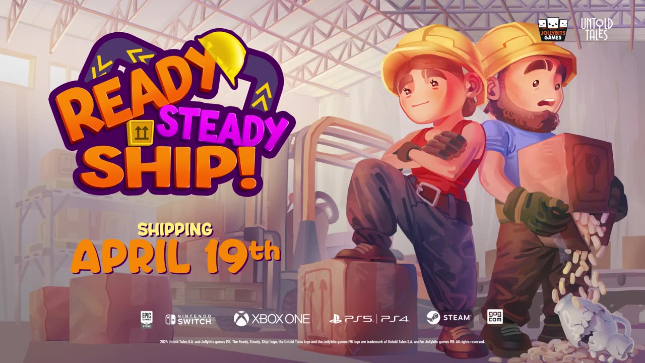 Ready, Steady, Ship! - Official Release Date Trailer