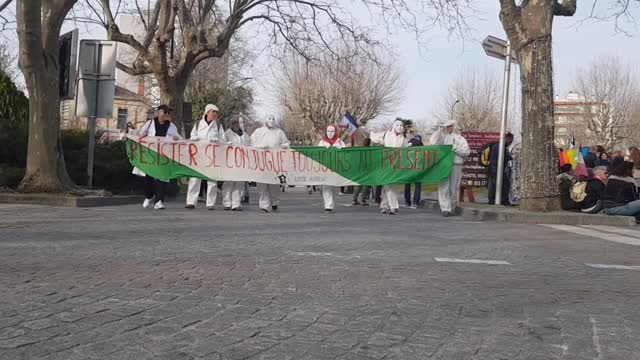 Les Masques Blancs Ardèche Sud et Montélimar Appel National le 12 Février