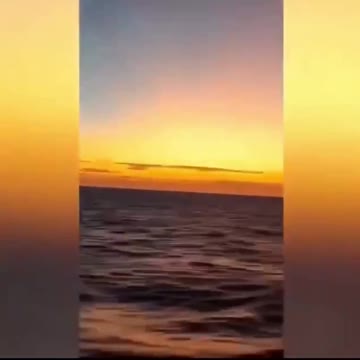 UFO's in middle of Ocean
