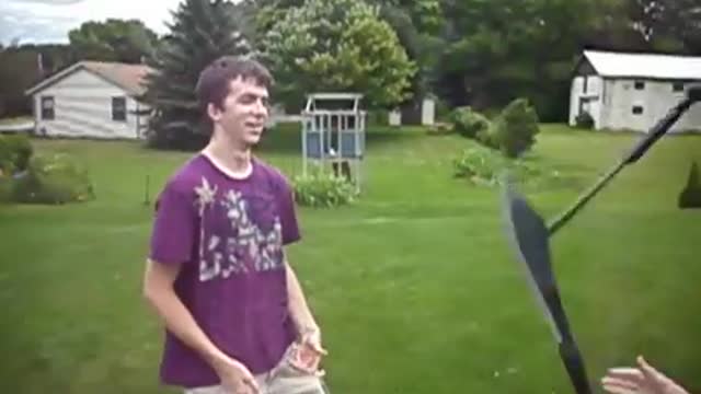 Connor Scholten Knife Juggling