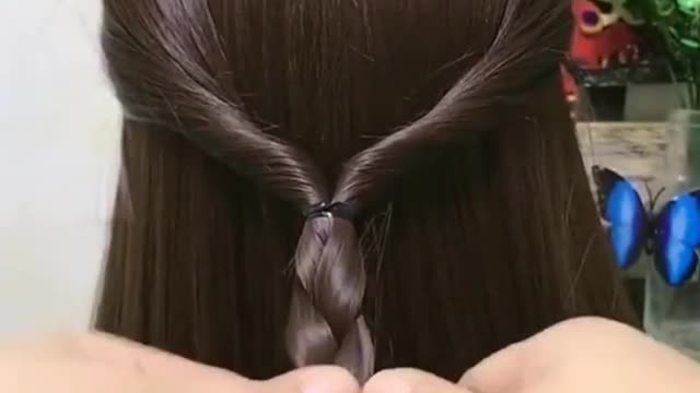 Hair Style For Girls At Home