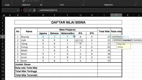 STATISTIC FUNCTION EXCEL