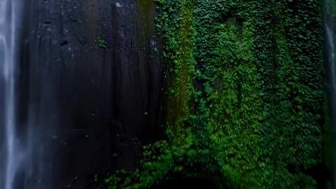 Fantastically beautiful waterfalls of Jawa island, Indonesia.