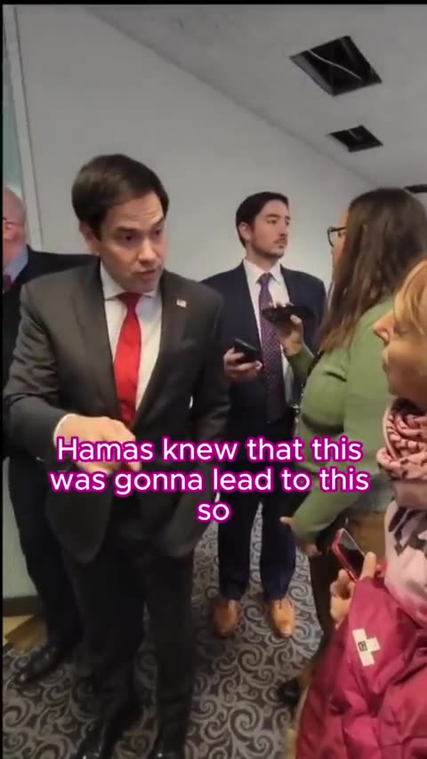 Rubio Smacks Down Pro-Hamas Sympathizer
