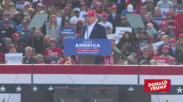 PRESIDENT DONALD J. TRUMP SPEAKS IN GREENWOOD, NEBRASKA 5/1/22