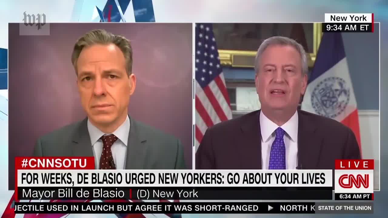 8 times Bill DeBlasio downplayed the coronavirus!