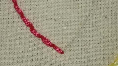 Hand stitching