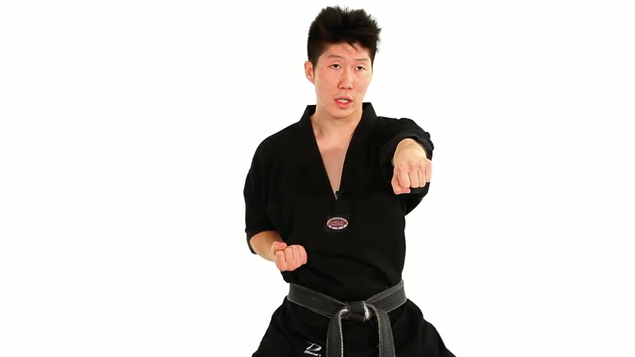 06-How to Do Horse Stance Drills - Taekwondo Training