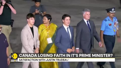 Canada PM Justin tanking approval rating