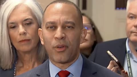 Hakeem Jeffries Calls Rep. Jim Jordan 'A Clear and Present Danger to Our Democracy'