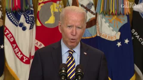 Biden says no ‘mission accomplished moment’ as troops withdraw from Afghanistan