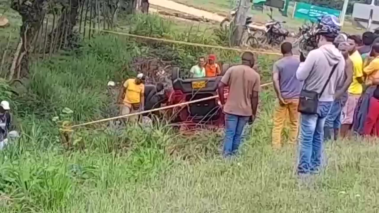 Accidente de tránsito en Mahates