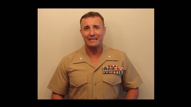 Lt. Stuart Scheller SPEAKS OUT AGAIN