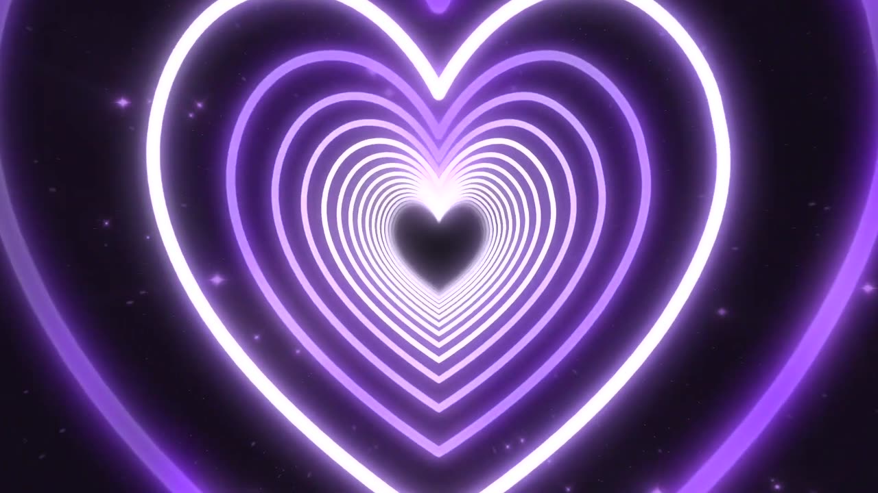 469. Purple Heart Background💜Abstract Background