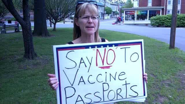 SAY NO! TO VACCINE PASSPORTS!