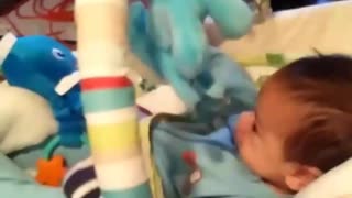 Baby Tommy watch and play