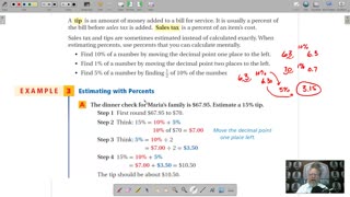 Lesson 2-10 Applications of Percents