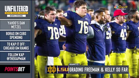 Grading LSU's Brian Kelly and Notre Dame's Marcus Freeman | NBC Sports Chicago