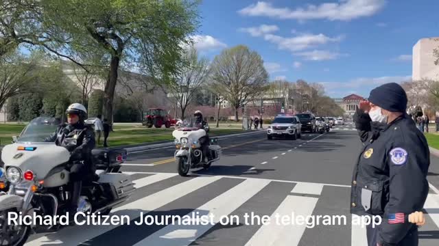 Capitol Hill False Flag Attack - Citizen Journalist Illegally Detained, Cuffed For Asking Questions