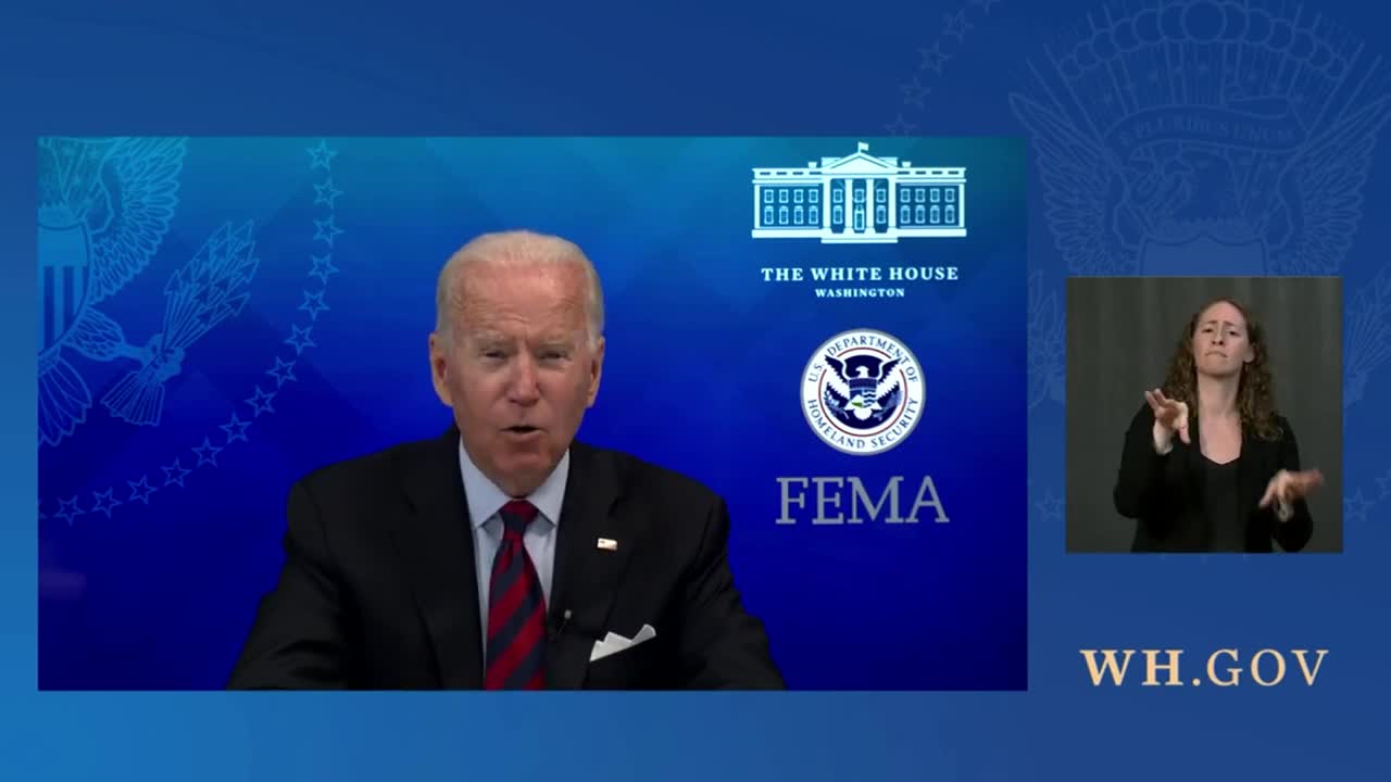 President Biden Meets with Governors and Mayors from States and Cities Impacted by Hurricane Ida