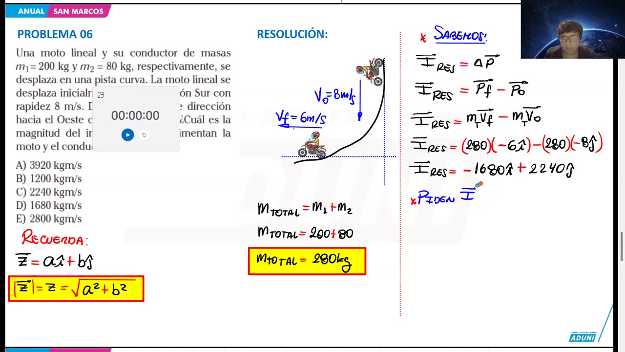 ANUAL ADUNI 2024 | Semana 18 | Álgebra | Física