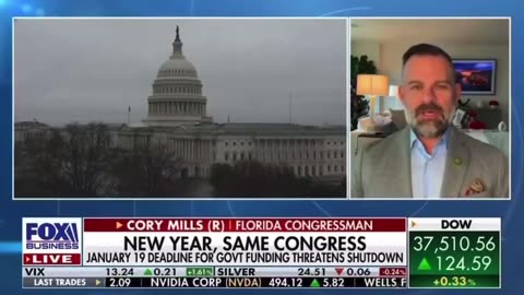 Rep. Cory Mills says we need to either close the border or shut down the government.