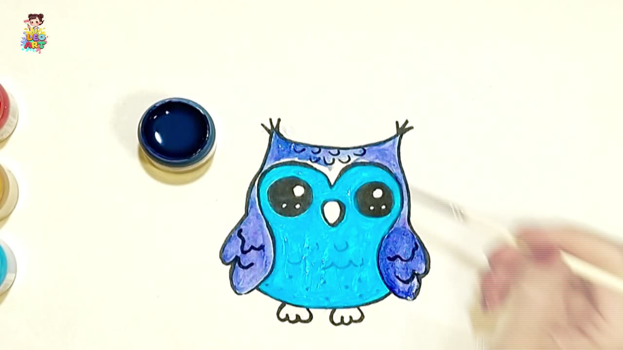 Fun Owl Painting for Kids 🦉 | Easy Art Projects at Home