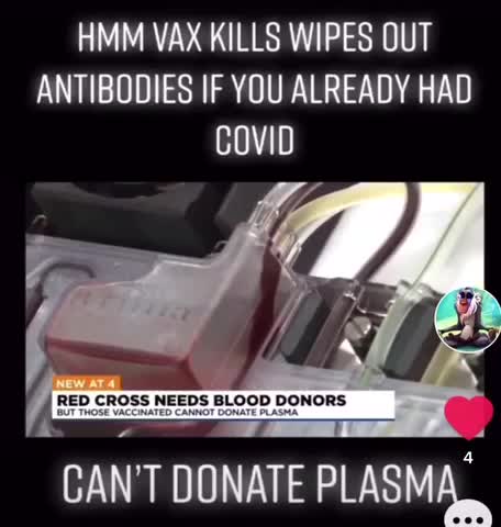Vaxxed blood treated like Aids infected blood
