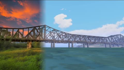 Abandoned pubg bridge in real life 🥶