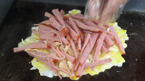 Cheese egg toast - VERY GOOD
