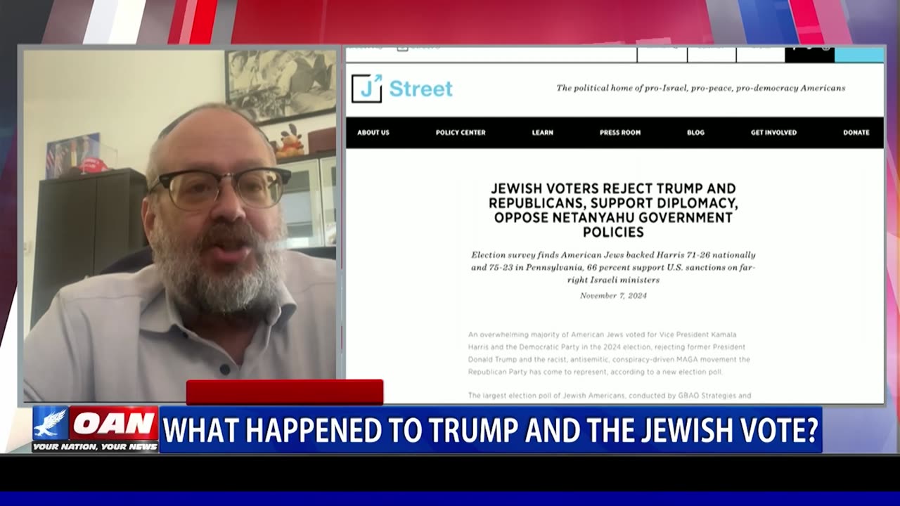 Yehuda Kaploun Calls Out Bias Polls Showing Jews Overwhelmingly Supported Harris Over Trump