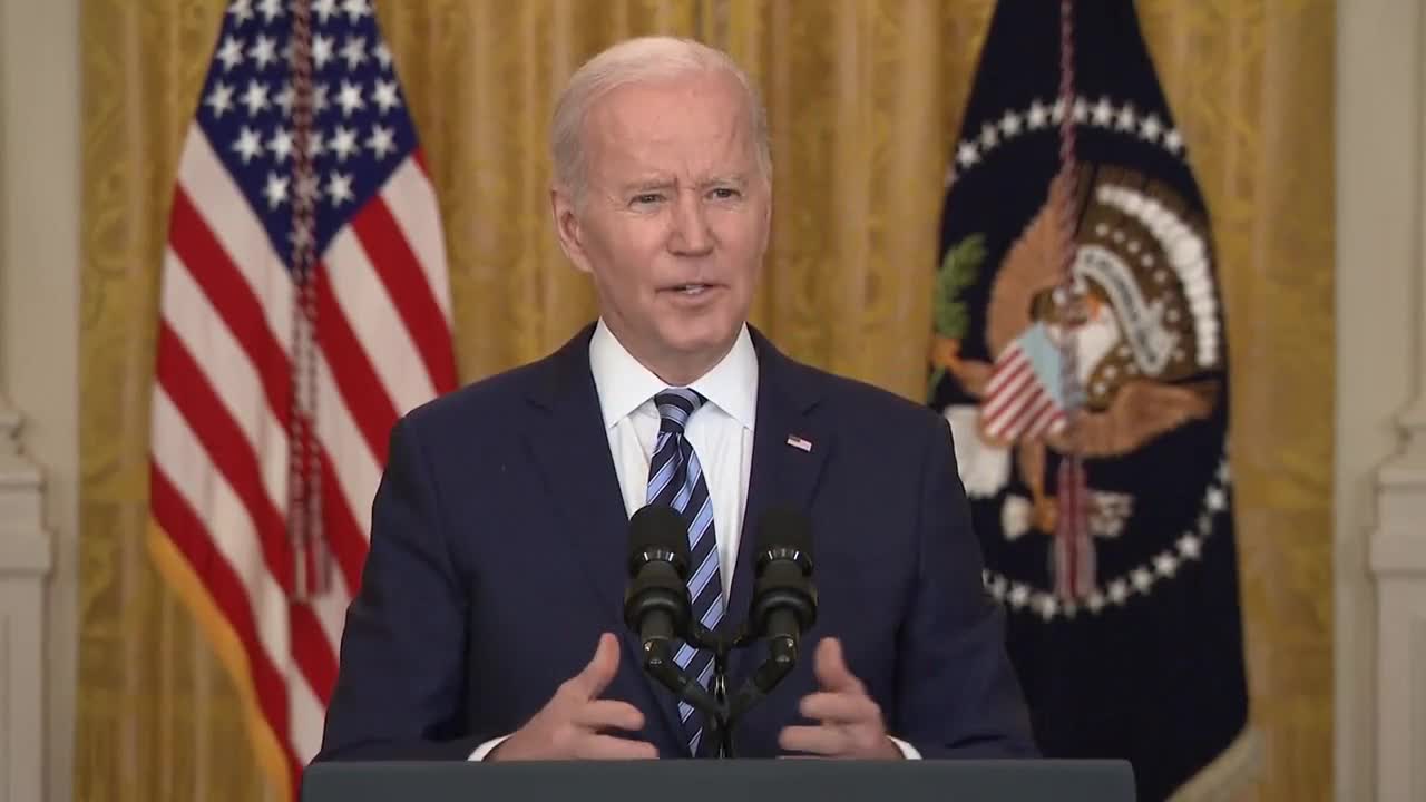 Did you Underestimate Putin - Reporter asks Joe Biden