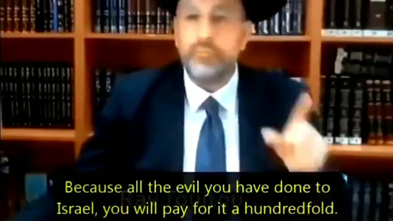 Zionist Jews speaking of eliminating all Goyim. Not a Jew? you are the Goyim!