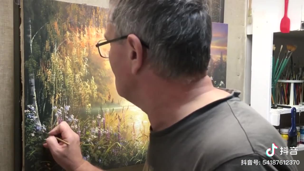 You will be surprised because the painting touches people's hearts directly