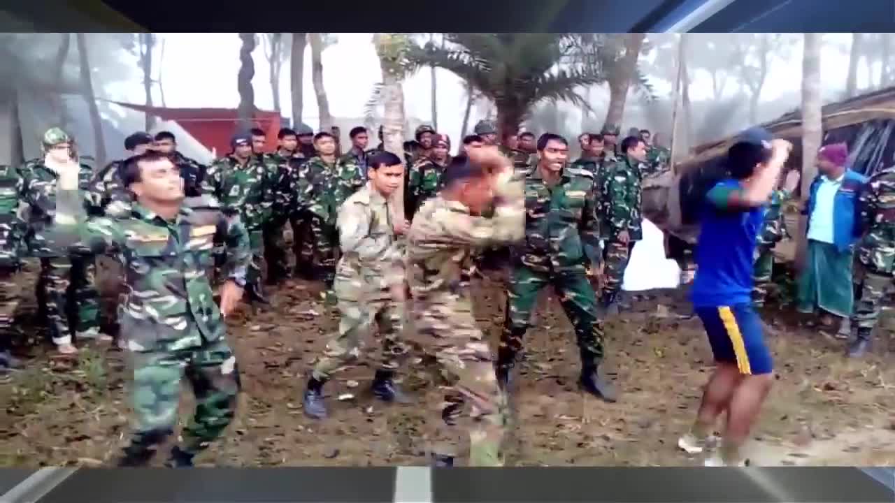 0:36 / 5:40 BD Army dance, Army Soldier amazing dance performance in winter season exercise