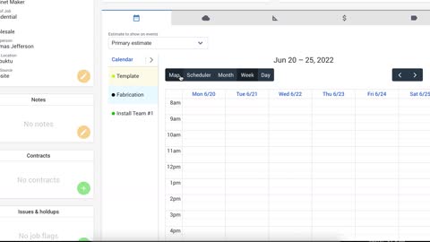 Auto scheduling events