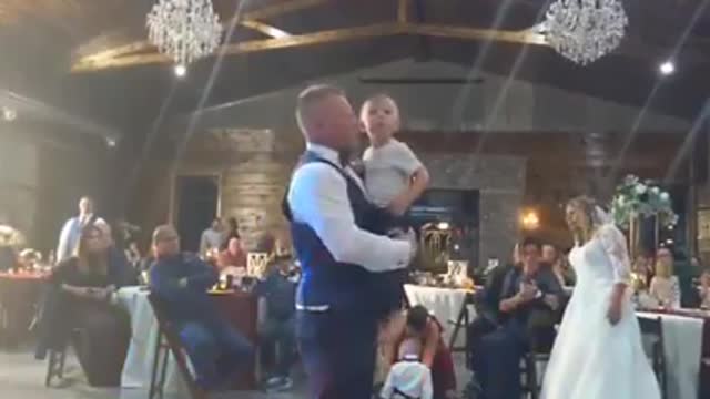 Bryson & Bridgett Wedding Father & Son Dance