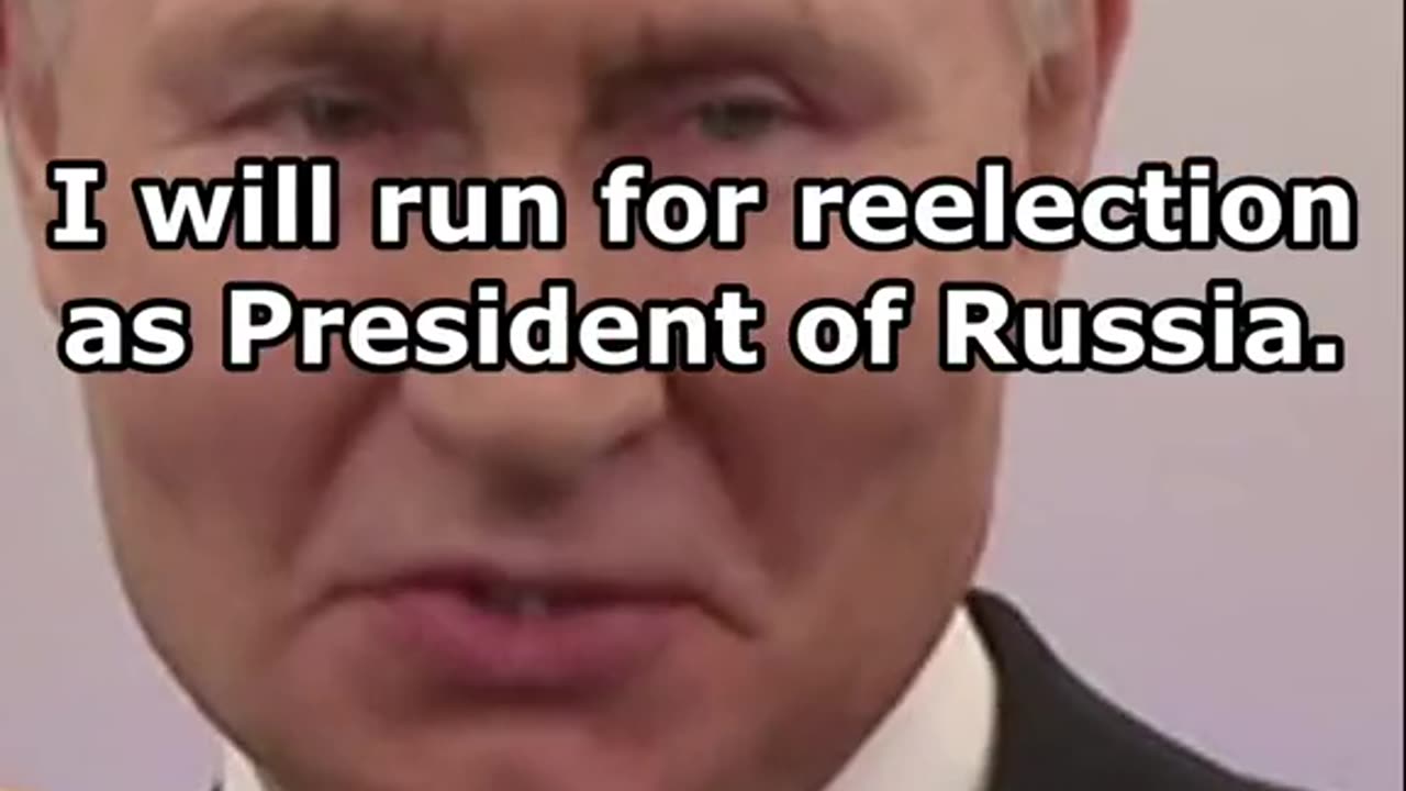 Vladimir Putin confirms he will run for President in 2024