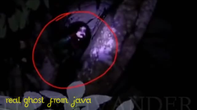 Real ghost from Java